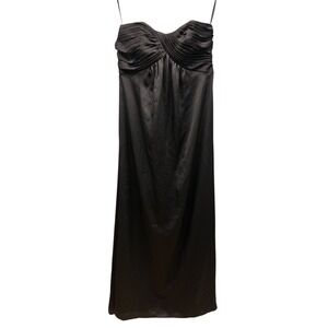 Vineyard Collection Strapless Maxi‎ Dress Women’s Black Long Evening Formal 4